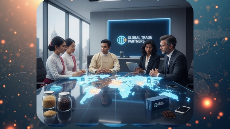 Professional Commodity Links - Global trade network and supply chain